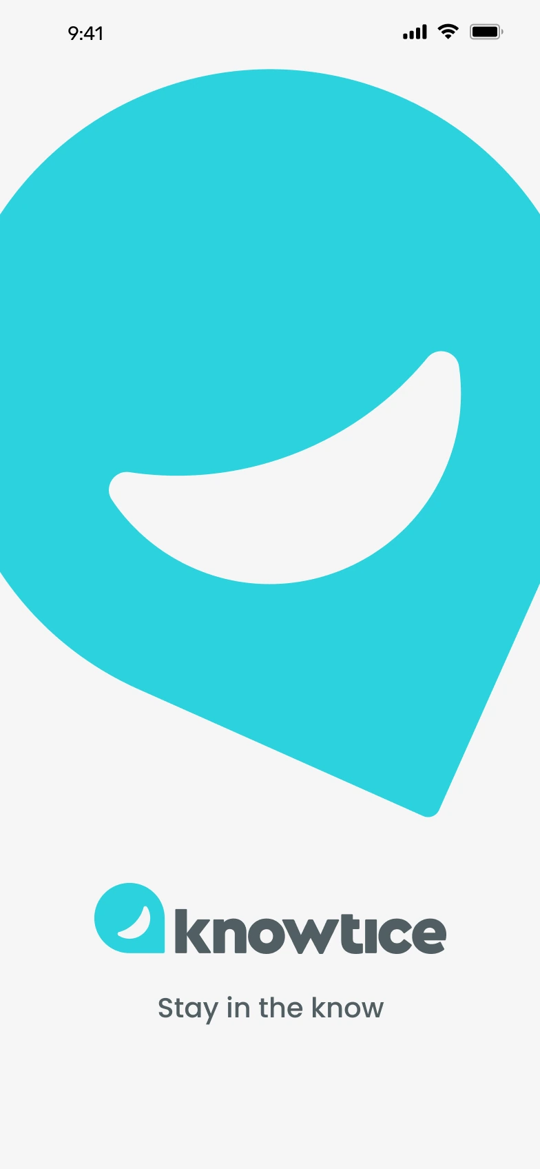 Knowtice original application design 1